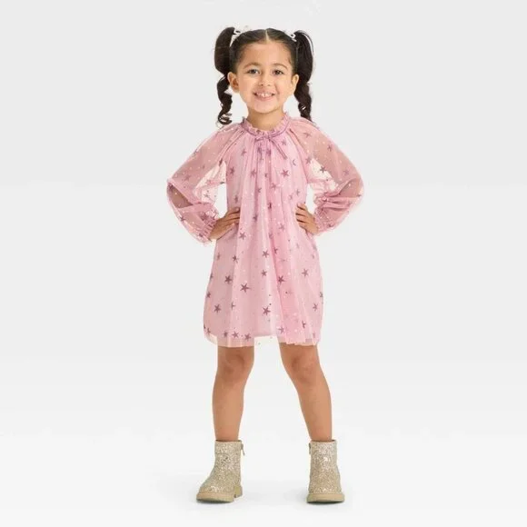 Cat & Jack | Dresses | New Toddler Girls Foil Star Tulle Bow Long Sleeve Dress Cat Jack Pink 8m | Poshmark Cat & Jack | Dresses | New Toddler Girls Foil Star Tulle Bow Long Sleeve Dress Cat Jack Pink 8m | Poshmark